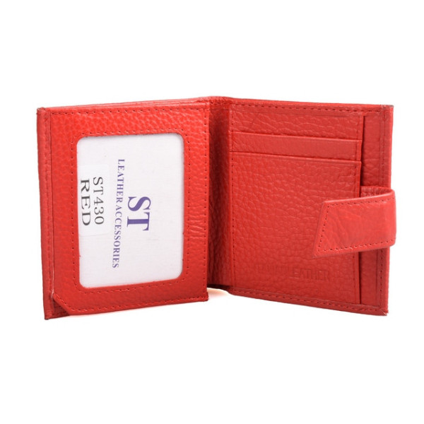 Женский кожаный кошелек ST Leather (ST430) 98510 Красный