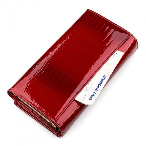 Гаманець жіночий шкіряний ST Leather (S6001A) 98253 Червоний