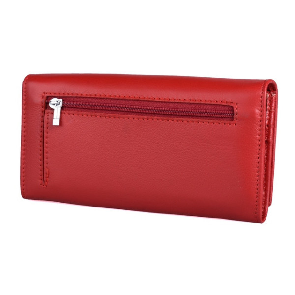 Жіночий шкіряний гаманець ST Leather (ST634) 98563 Червоний