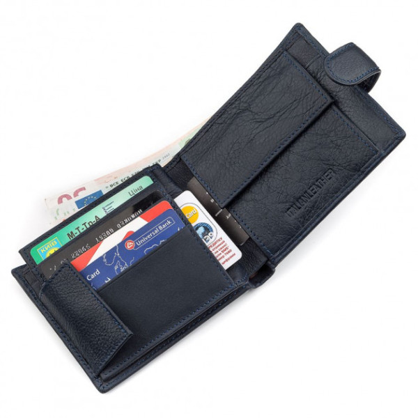 Мужской кошелек кожаный ST Leather (ST138) 98339 Синий