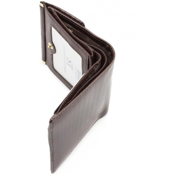Женский кожаный кошелек ST Leather (S1101A) 98202 Коричневый