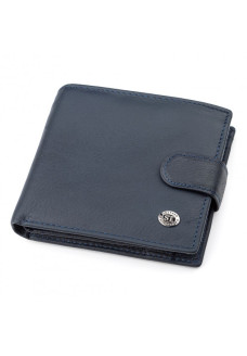 Мужской кошелек кожаный ST Leather (ST138) 98339 Синий
