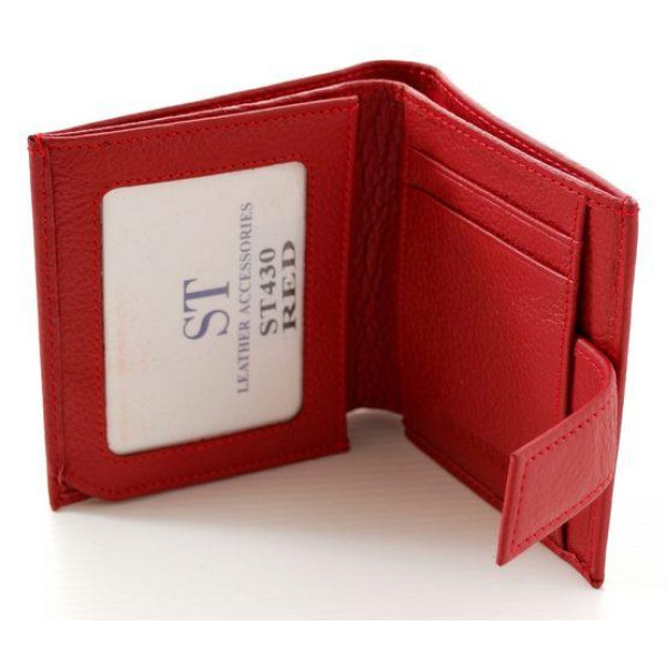 Женский кожаный кошелек ST Leather (ST430) 98510 Красный