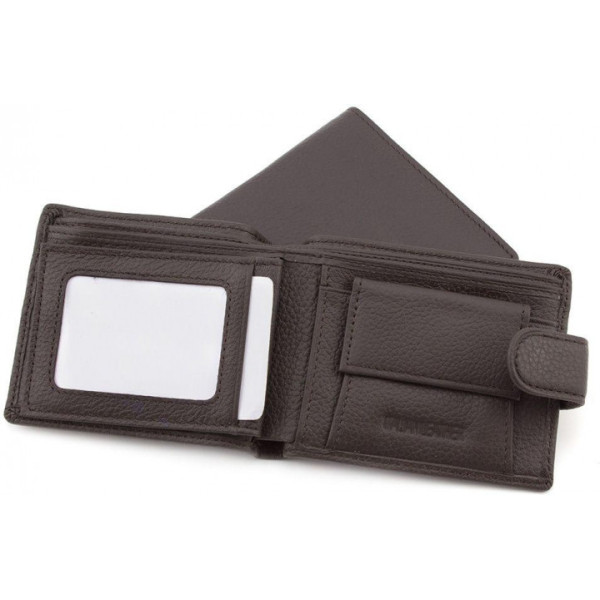 Мужской кожаный кошелек ST Leather (ST114) 98322 Коричневый