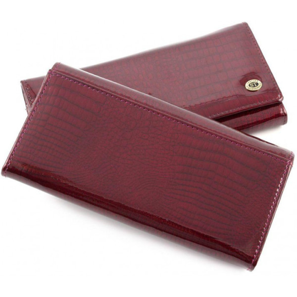 Женский кошелек кожаный ST Leather (S1001A) 98187 Бордовый