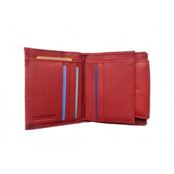 Кожаный женский кошелек ST Leather (ST410) 98470 Красный