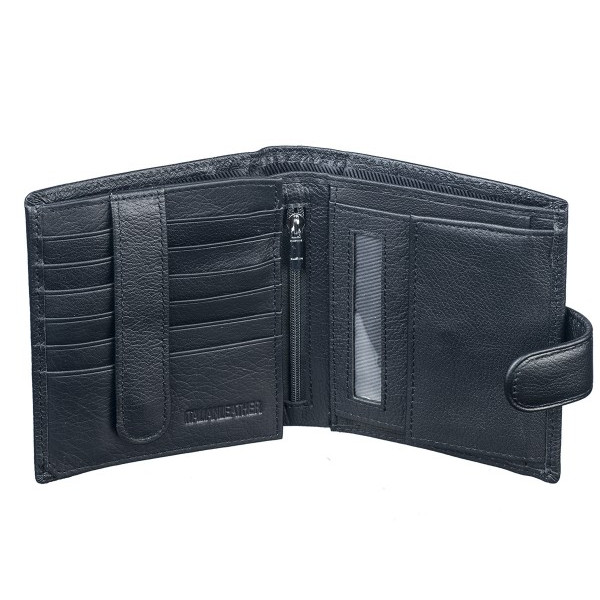 Кошелек мужской из кожи ST Leather (ST-142) 98344 Черный