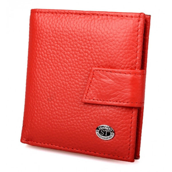 Женский кожаный кошелек ST Leather (ST430) 98510 Красный