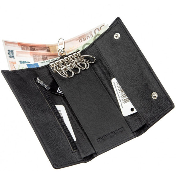 Кошелек- ключница кожаная ST Leather (b416) 98173 Черный