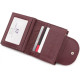 Женский кожаный кошелек ST Leather (ST410) 98479 Бордовый
