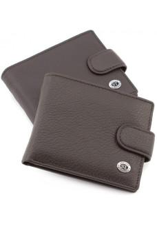 Мужской кожаный кошелек ST Leather (ST114) 98322 Коричневый