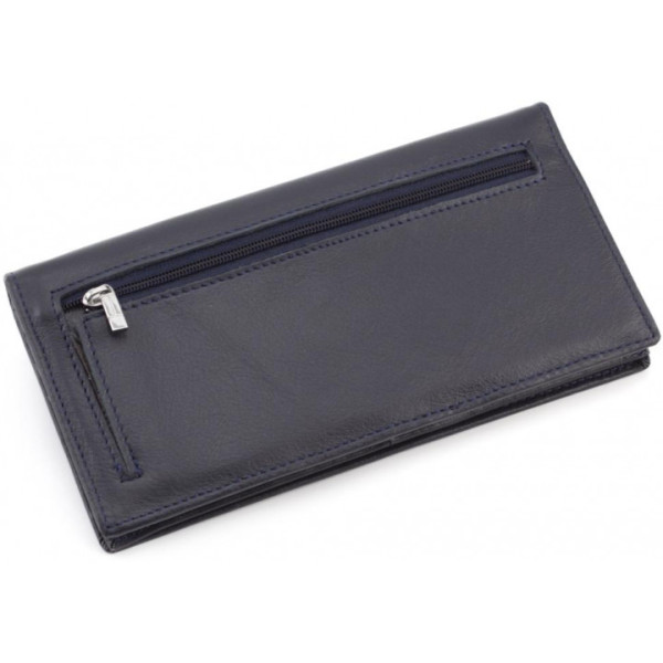 Мужской кошелек из натуралной кожи ST Leather (ST152) 98375 Синий
