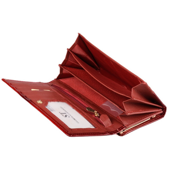 Женский кожаный кошелек ST Leather (S3001A) 98233 Красный