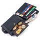 Мужской кошелек кожаный ST Leather (ST138) 98339 Синий