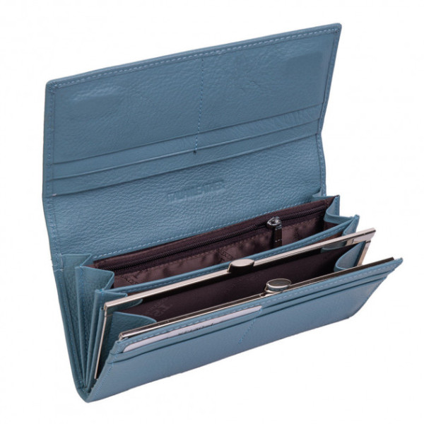 Кошелек женский из кожи ST Leather (ST150-1) 98364 Синий