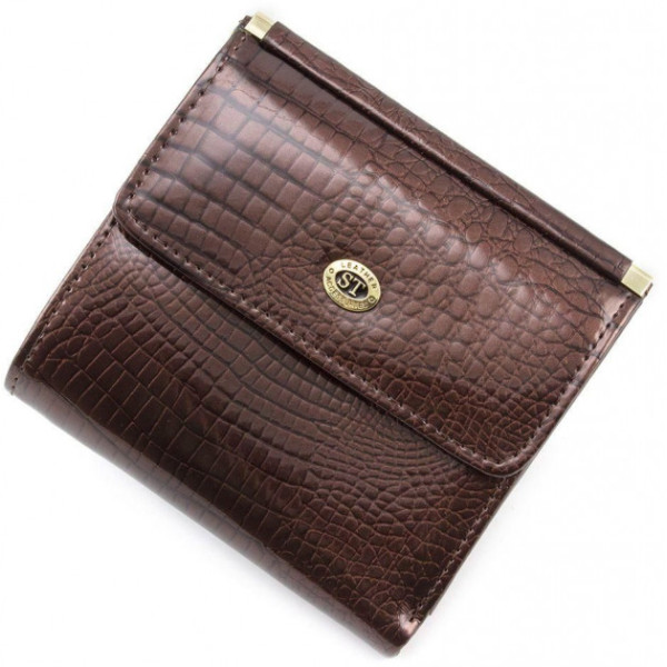 Женский кожаный кошелек ST Leather (S1101A) 98202 Коричневый