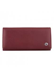 Кошелек женский кожаный ST Leather (ST150) 98362 Бордовый