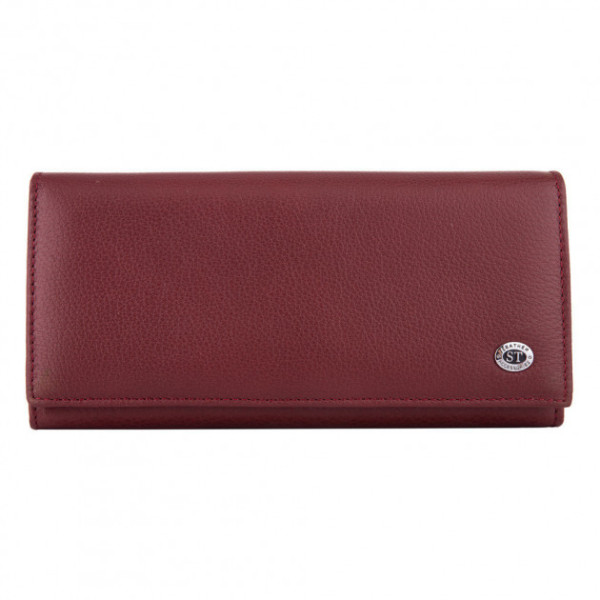 Кошелек женский кожаный ST Leather (ST150) 98362 Бордовый