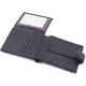 Мужской кожаный кошелек ST Leather (ST137) 98335 Синий