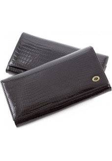 Женский кошелек из натуральной кожи ST Leather (S1001A) 98191 Черный
