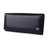 Женский кожаный кошелек ST Leather (ST150-1) 98368 Черный