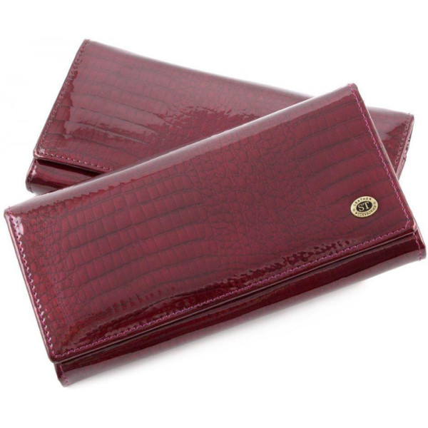 Женский кошелек кожаный ST Leather (S1001A) 98187 Бордовый