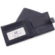 Мужской кожаный кошелек ST Leather (ST137) 98335 Синий