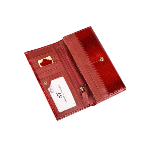 Женский кожаный кошелек ST Leather (S3001A) 98233 Красный