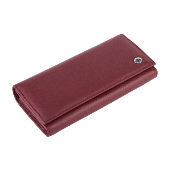 Кошелек женский кожаный ST Leather (ST150) 98362 Бордовый