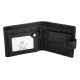Мужской кожаный кошелек ST Leather (ST141) 98343 Черный