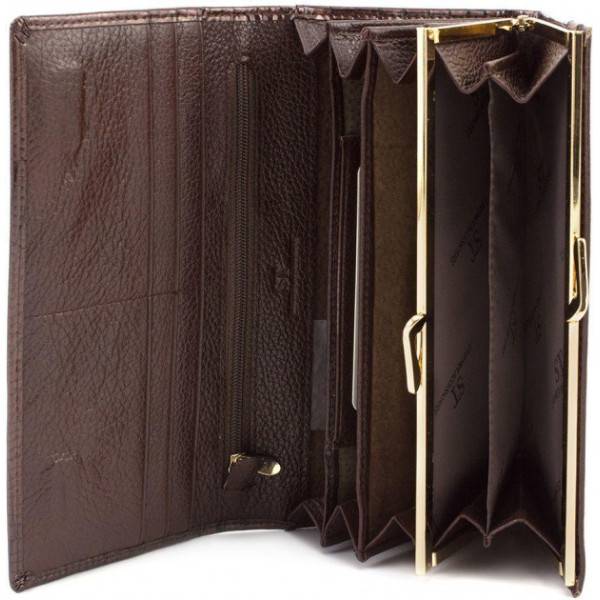 Женский кошелек из натуральной кожи ST Leather (S6001A) 98254 Коричневый