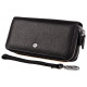 Шкіряний гаманець клатч на дві блискавки ST Leather (SТ238-2) 98577 Чорний
