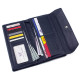 Клатч- кошелек кожаный ST Leather (ST42) 98487 Синий
