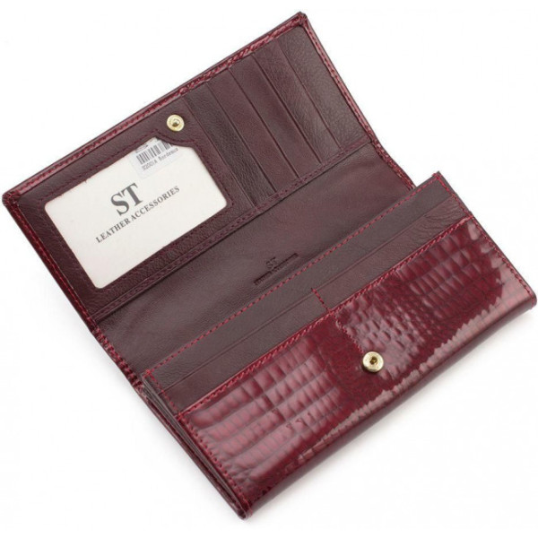 Женский кошелек из натуральной кожи ST Leather (S2001A) 98227 Бордовый