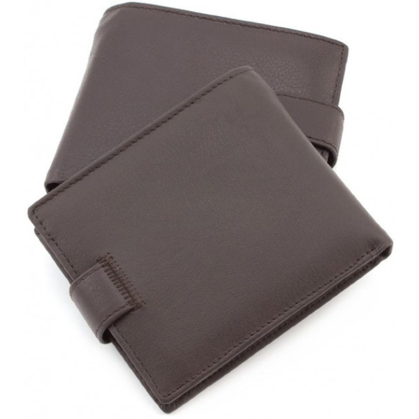 Мужской кожаный кошелек ST Leather (ST138) 98342 Коричневый