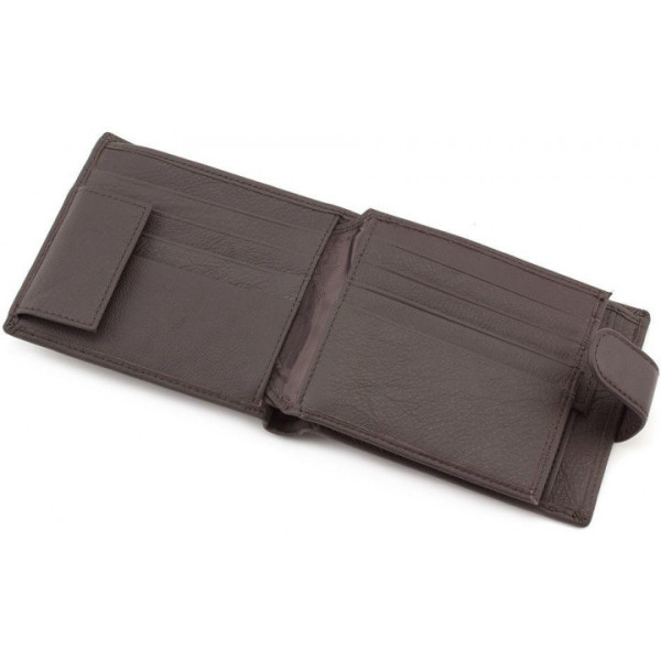 Мужской кожаный кошелек ST Leather (ST138) 98342 Коричневый