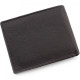 Чоловічий гаманець з натуралной шкіри ST Leather (ST-8) 98564 Чорний