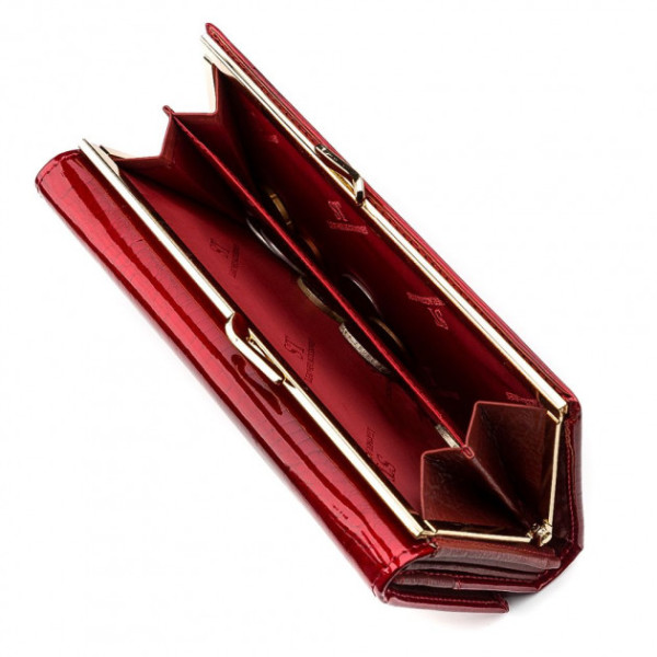 Кошелек женский кожаный ST Leather (S3001A) 98229 Красный насыщенный