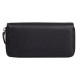 Клатч кошелек на две молнии кожаный ST Leather (ST238-2) 98426 Черный