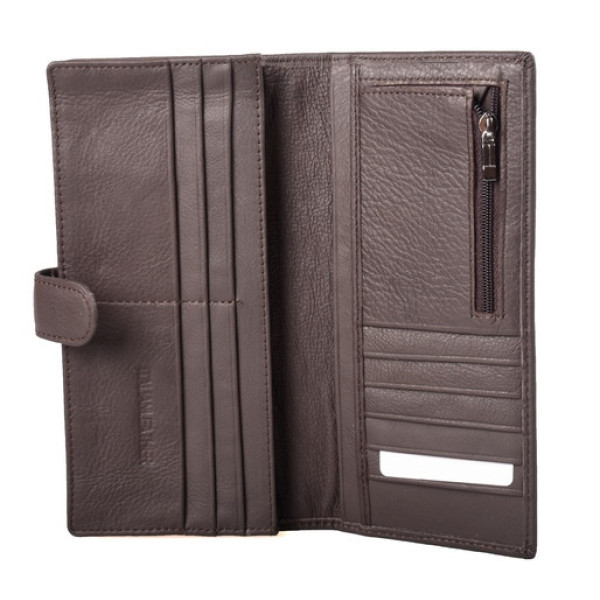 Чоловічий шкіряний гаманець портмоне ST Leather (ST147) 98182 Коричневий