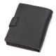 Мужской кошелек натуральная кожа ST Leather (ST132) 98330 Черный