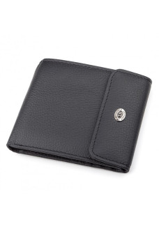 Кошелек из натуральной кожи ST Leather (ST155) 98387 Черный