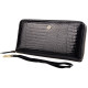 Жіночий шкіряний гаманець на блискавки ST Leather (S4001A) 98239 Чорний