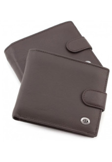 Мужской кожаный кошелек ST Leather (ST138) 98342 Коричневый