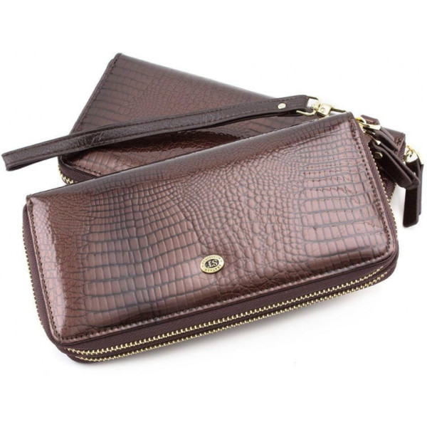 Женский кошелек из натуральной кожи ST Leather (S5001A) 98249 Коричневый
