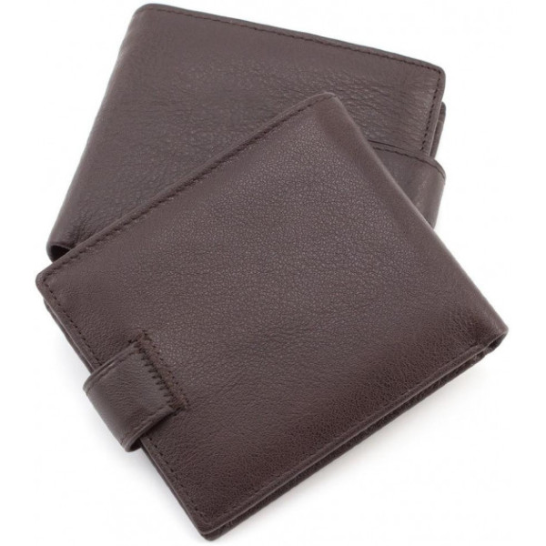 Мужской кожаный кошелек ST Leather (ST104) 98308 Коричневый