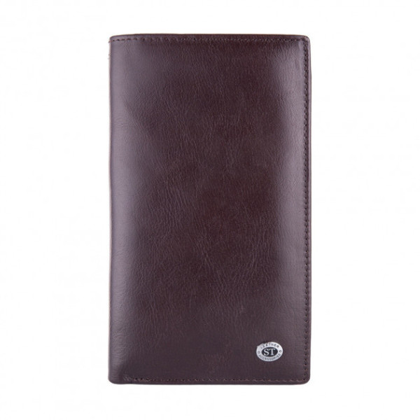 Кошелек мужской кожаный ST Leather (В-MS35) 98657 Коричневый