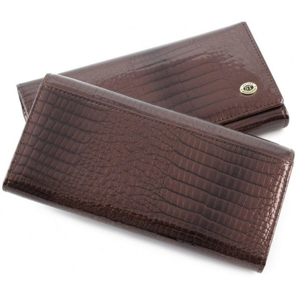 Женский кошелек из натуральной кожи ST Leather (S6001A) 98254 Коричневый