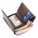 Гаманець жіночий зі шкіри ST Leather (S1201A) 98214 Коричневий