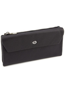 Клатч- кошелек кожаный ST Leather (ST42) 98486 Черный